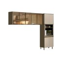 Ver imagem 1 de Kit de Cozinha 3 Peças Connect (2armários+1 Paneleiro) Cpt15 Duna/cristal - Henn
