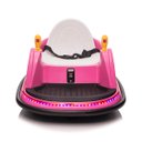 Ver imagem 2 de Mini Carrinho Carro Bate Bate Infantil Elétrico 12V Baby Style Rosa