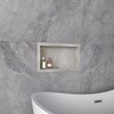 Ver imagem 5 de Nicho Para Banheiro Diamante em Porcelanato Polido 40x30 Bege - Cozimax
