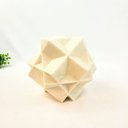 Ver imagem 7 de Escultura Geométrica Decorativa Branca 17cm Resina G