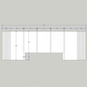Ver imagem 4 de Cabeceira Cama Queen Ripada 3,50m Czs 100% Mdf Casa Lar Cor:cinza Sagrado