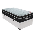 Ver imagem 1 de Cama Box Baú Airtech Antares Solteiro + Colchão de Molas Ensacadas - Ortobom - Spring - 88x188x67cm