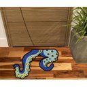 Ver imagem 1 de Tapete Capacho Polvo Azul Royal 60x40 Cm.