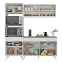 Ver imagem 6 de Armário de Cozinha Compacta 182cm Veneza Multimóveis V3695 Branco