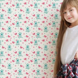 Papel de Parede Infantil Casa de Passarinho 2,70x0,57m - 4