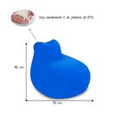 Ver imagem 5 de Puff Gamer Flex - Pufe Azul Royal com Pérolas de Eps/capa Removível