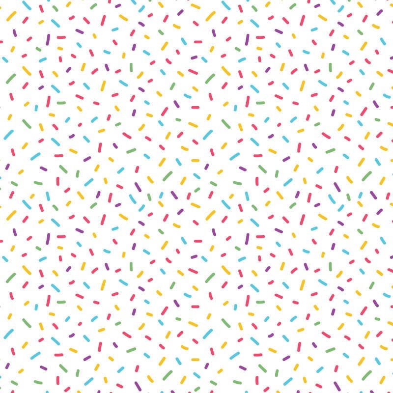 Papel de Parede Confete Infantil Adesivo 2,70x0,57m - 3