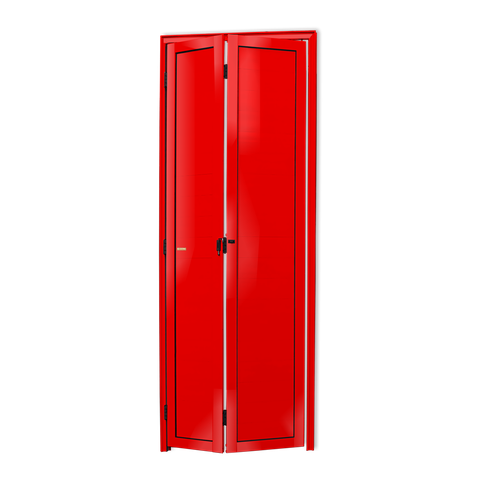 Porta Alumínio Camarão Lambril D.L25 Vermelho 60 Brimak