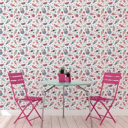 Papel de Parede Adesivo Comida 2,70x0,57m - 3