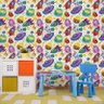 Papel de Parede Infantil Ets e Naves no Espaço 2,70x0,57m - 2