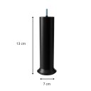 Ver imagem 1 de Kit para Cama Box com 7 Unidades Preto com Altura de 13cm