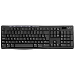 Teclado sem Fio K270 Teclas Silenciosas Preto Logitech - 1