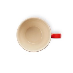 Caneca Bistrô de Cerâmica 400 ml Vermelho Le Creuset - 3