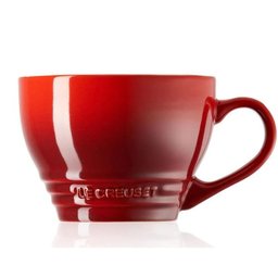 Caneca Bistrô de Cerâmica 400 ml Vermelho Le Creuset - 4
