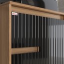 Ver imagem 2 de Conjunto Clarice 60cm com Painel Espelho Led e Cuba Stella - Fabribam