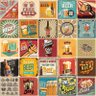 Adesivo de Azulejo Cozinha Vintage Beer 10x10cm 100un - 1