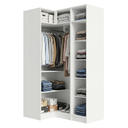 Ver imagem 5 de Guarda-Roupa Modulado de Canto 3 Portas com Espelhos Branco Neo Madesa