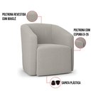 Ver imagem 3 de Poltrona Decorativa Orgânica Stella Max Bouclê D03 - D’Rossi