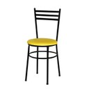Ver imagem 5 de Conjunto Mesa Retangular 70x120cm Preta com 4 Cadeiras Epoxi