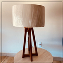 Ver imagem 2 de Abajur Sala Quadripé de Mesa Grande