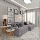 Ver imagem 3 de Abajur Sala Quadripé de Mesa Grande