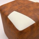 Ver mais imagens de Puff Decorativo Urban Corino para Sala Quarto Hall de Entrada Compacto Assento Extra Peroba