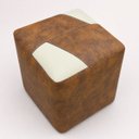 Ver imagem 3 de Puff Decorativo Urban Corino para Sala Quarto Hall de Entrada Compacto Assento Extra Peroba