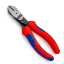 Ver imagem 1 de Alicate Corte Diagonal Alta Alavancagem 160mm Knipex 74 12 160 74 12 160