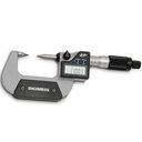 Ver imagem 1 de Micrômetro Externo Digitais Pontas Cônicas 30° - Cap. 0-25mm - Graduação de 0,01mm - Ref. 112.125a-n