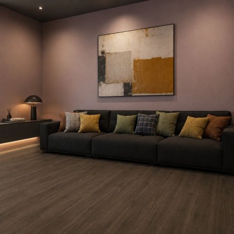 Piso Vinílico em Manta PVC 0,7mm Antiderrapante 10m² Imita Madeira Fosco Céltico