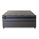 Ver imagem 6 de Conjunto Cama Box Casal c/ Molas Ensacadas Montreal Cinza 138x188x64