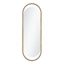 Ver imagem 1 de Espelho Decorativo Glam Dourado 153x43cm Oblongo