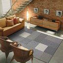 Ver imagem 1 de Tapete New Búzios Patchwork 2,50x3,50m Cinza Sisal Sintético