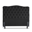 Ver imagem 2 de Cabeceira Para Cama Box Queen 1,6 M Realeza:Suede Preto