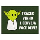 Ver imagem 1 de Tapete Capacho Trazer Vinho e Cerveja Você Deve