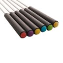 Ver imagem 3 de Aparelho Fondue 11 Peças Cerâmica Vermelha Base Metal Wolff