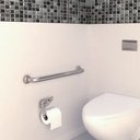 Ver imagem 3 de Alça de Apoio 70cm Barra Inox Acessibilidade Cadeirante Deficiente Idoso Corredor Banheiro Box Segur