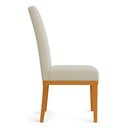 Ver imagem 3 de Cadeira de Jantar Solana Suede Base de Madeira - Pallazio Cor:Cappuccino