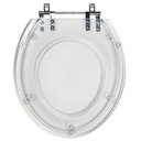 Ver imagem 1 de Tampa de Vaso Acrilico Transparente para vaso Convencional Hervy