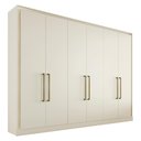 Ver imagem 2 de Guarda Roupa Argos 6 Portas Mdf - Mademarcs