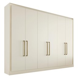 Guarda Roupa Argos 6 Portas Mdf - Mademarcs - 2