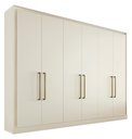 Ver imagem 2 de Guarda Roupa Argos 6 Portas Mdf - Mademarcs