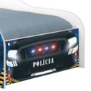 Ver imagem 5 de Cama Carro de Polícia Kids Solteiro