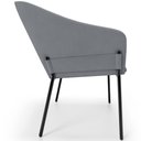 Ver imagem 6 de Kit 4 Cadeiras para Sala de Jantar Estar Living Olívia L02 Suede Cinza - Lyam Decor