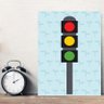 Kit Placa Decorativa MDF Infantil Carros na Cidade 4un 30x40 - 3