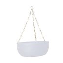 Ver mais imagens de Vaso Planta 35x15 Pendurar Samambaia Trepadeira Polietileno BGPLASTICOS V1435 BRANCO 006