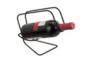 Ver imagem 1 de Suporte De Mesa Porta Garrafa De Vinho Alça Para Servir Preto - Cód 07582