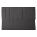 Ver imagem 1 de Cabeceira Casal Queen Estofada para Cama Box Dália Suede Cinza