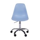 Ver imagem 2 de Cadeira Charles Eames Dkr Pp Base Rodizio:azul Claro