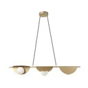 Ver imagem 4 de Pendente Cacau Dourado 98,5cm 3xg9 75w - Bella - Hl010